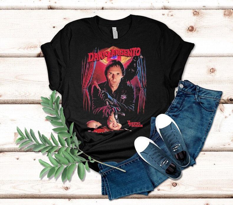 Dario Argento The Maestro Of Horror Shirt 4  Dario Argento The Maestro Of Horror Tshirt
