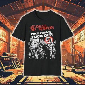 Dead Kennedys Nazi Punks Fuck Off Tour Tshirt