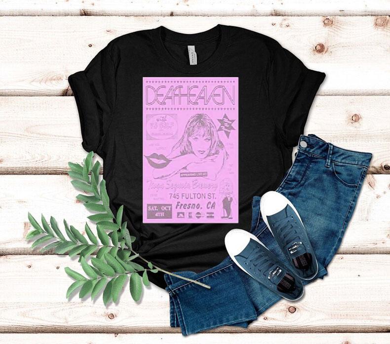 Deafheaven Fresno, Ca October 4 2025 Shirt 4  Deafheaven Fresno Ca October   Tshirt