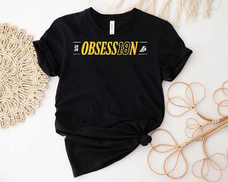  Deandre Ayton Wearing Obsessn La   Los Angeles Lakers Tshirt