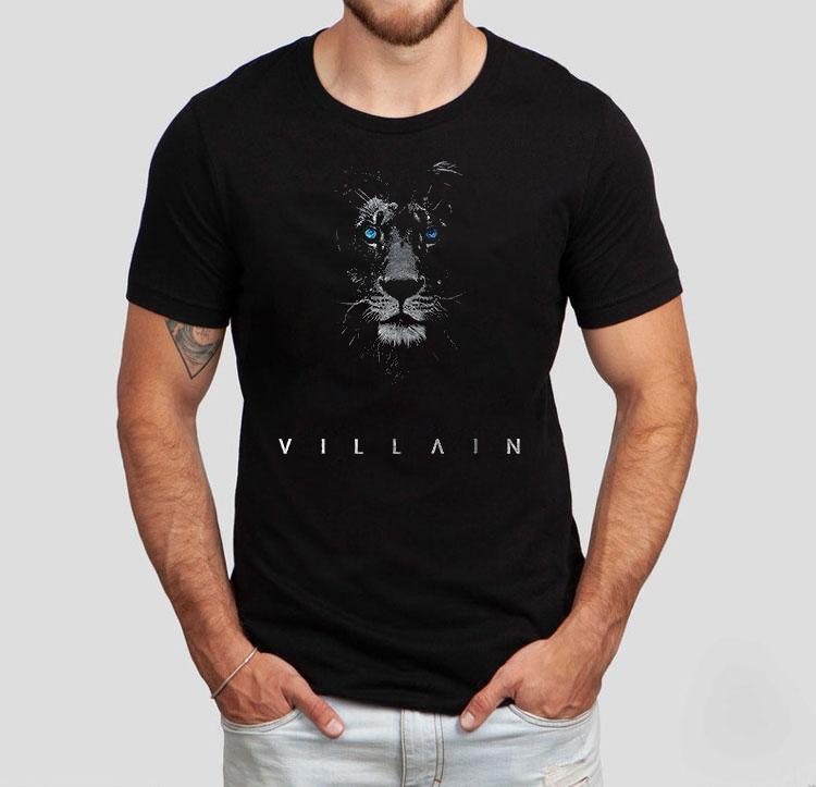 Detroit Lions Villain Lion Head Logo Shirt 4  Detroit Lions Villain Lion Head Logo Tshirt