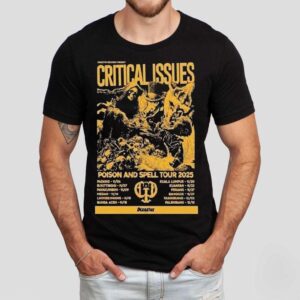 Disaster Critical Issues Poison And Spell Tour 2025 Dates Shirt