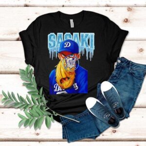 Dodgers Roki Sasaki Ice Anime Shirt Dodgers Roki Sasaki Ice Anime Shirt