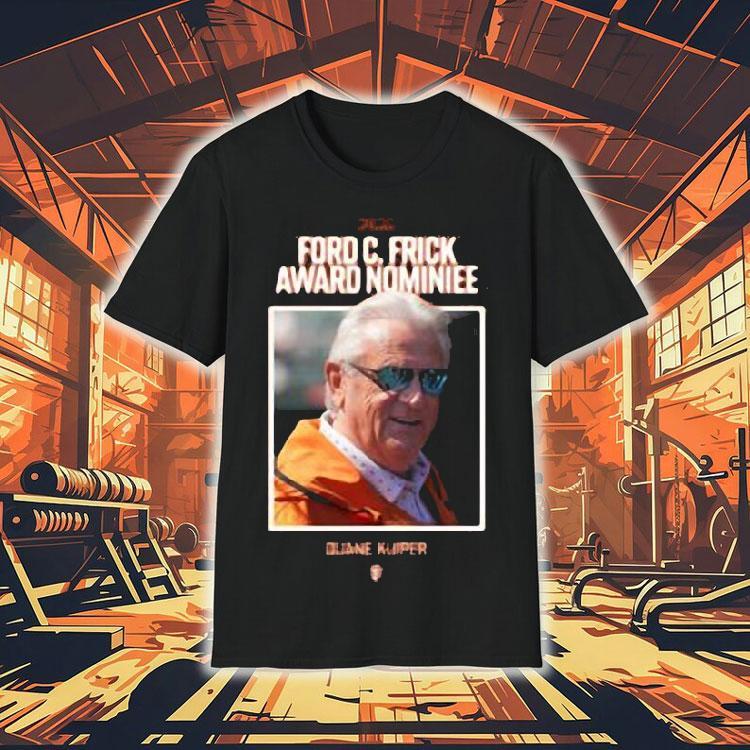 Duane Kuiper 2026 Ford C. Frick Award Nominee Shirt 4  Duane Kuiper  Ford C Frick Award Nominee Tshirt