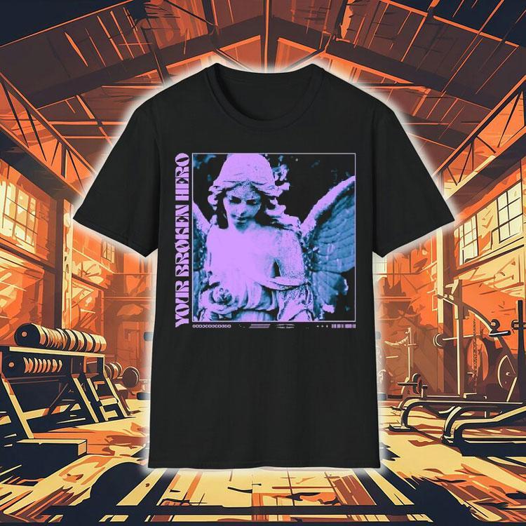 Emo's Not Dead Your Broken Hero Angel Shirt 4  Emo S Not Dead Your Broken Hero Angel Tshirt