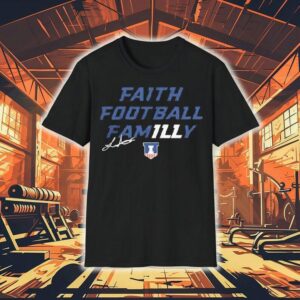 Faith Football Fam1lly Football Signature Shirt