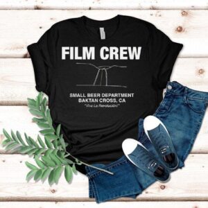 Film Crew Small Beer Department Baktan Cross Ca Shirt