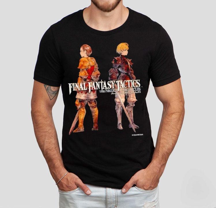  Final Fantasy Tactics The Ivalice Chronicles Delita And Ramza Tshirt