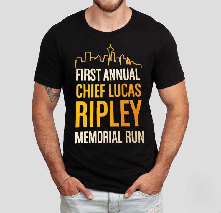 First Annual Chief Lucas Ripley Memorial Run Shirt 4 First Annual Chief Lucas Ripley Memorial Run Tshirt