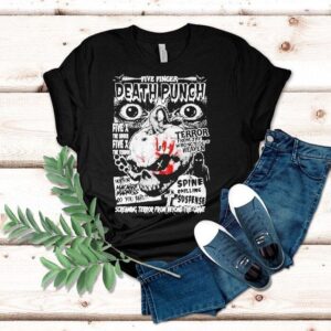 Five Finger Death Punch X The Terror Screaming Terror From Beyond The Grave Eyes Shirt