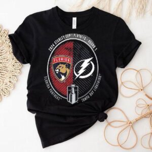 Florida Panthers Vs. Tampa Bay Lightning Inglasco 2024 Stanley Cup Playoffs First Round Dueling Matchup Shirt Florida Panthers Vs. Tampa Bay Lightning Inglasco 2024 Stanley Cup Playoffs First Round Dueling Matchup Shirt