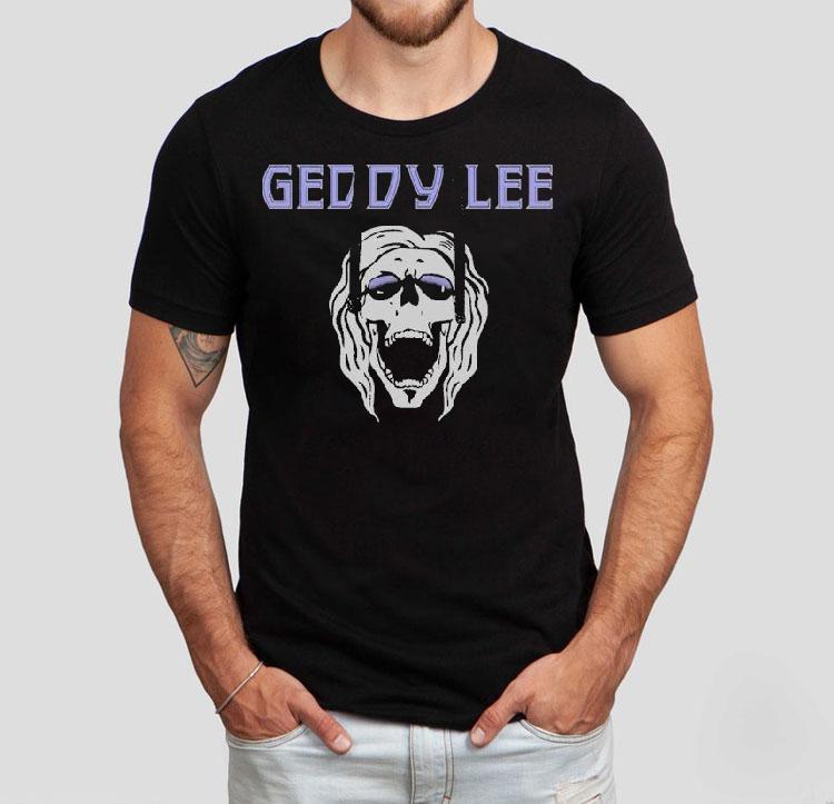 Geddy Lee Skull Shirt 4  Geddy Lee Skull Tshirt