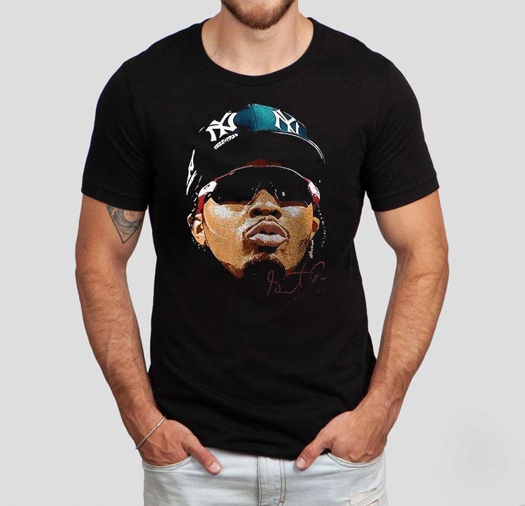 Gervonta Davis Portrait Signature Pose Shirt 4  Gervonta Davis Portrait Signature Pose Tshirt