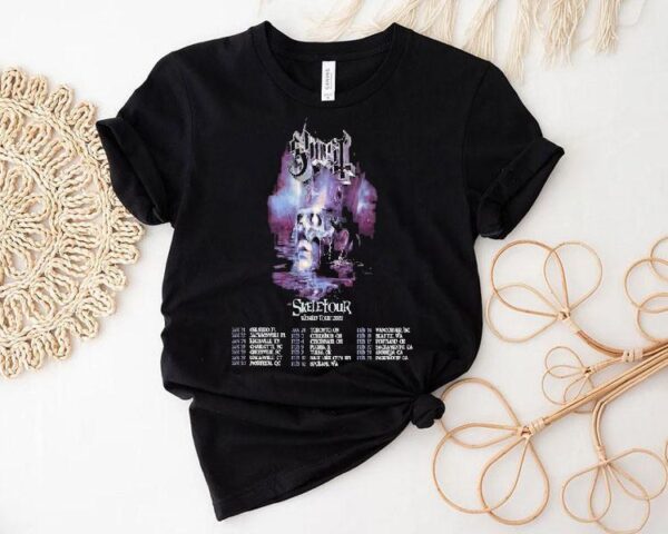 Ghost Skeletour World Tour 2026 Dates Shirt
