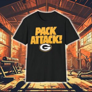 Green Bay Packers Attack Logo Shirt