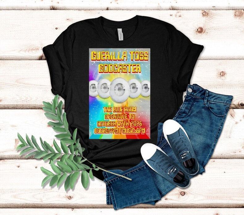 Guerilla Toss Godcaster The Blue Room Nashville Shirt 4  Guerilla Toss Godcaster The Blue Room Nashville Tshirt
