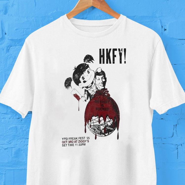 Hong Kong Fuck You Detroit Is Fucked Mi Oct Tshirt