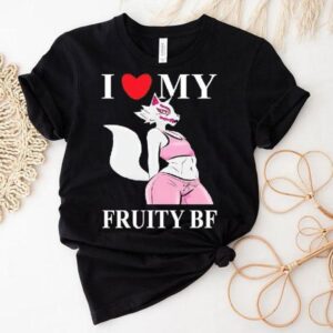 I Love My Fruity Bf Lgbt Fox Tshirt