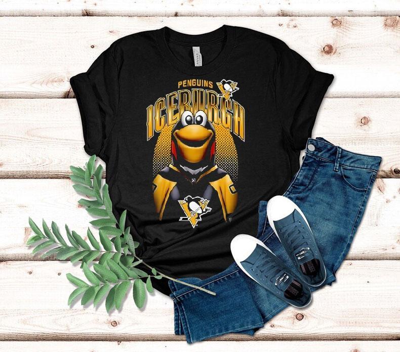  Iceburgh Outer Stuff Pittsburgh Penguins Hockey Tshirt