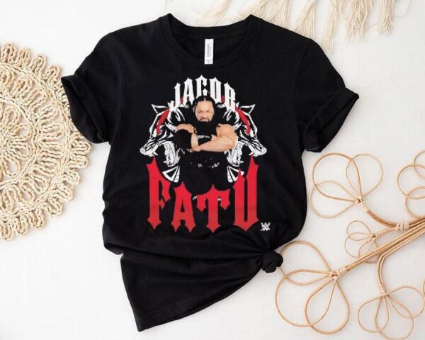 Jacob Fatu Werewolf Tribal Graphic Shirt