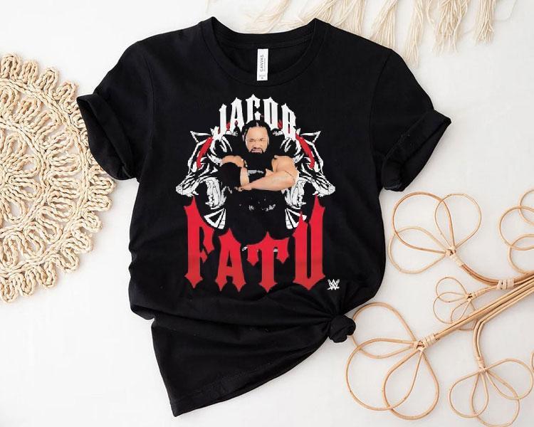 Jacob Fatu Werewolf Tribal Graphic Shirt 4 Jacob Fatu Werewolf Tribal Graphic Tshirt