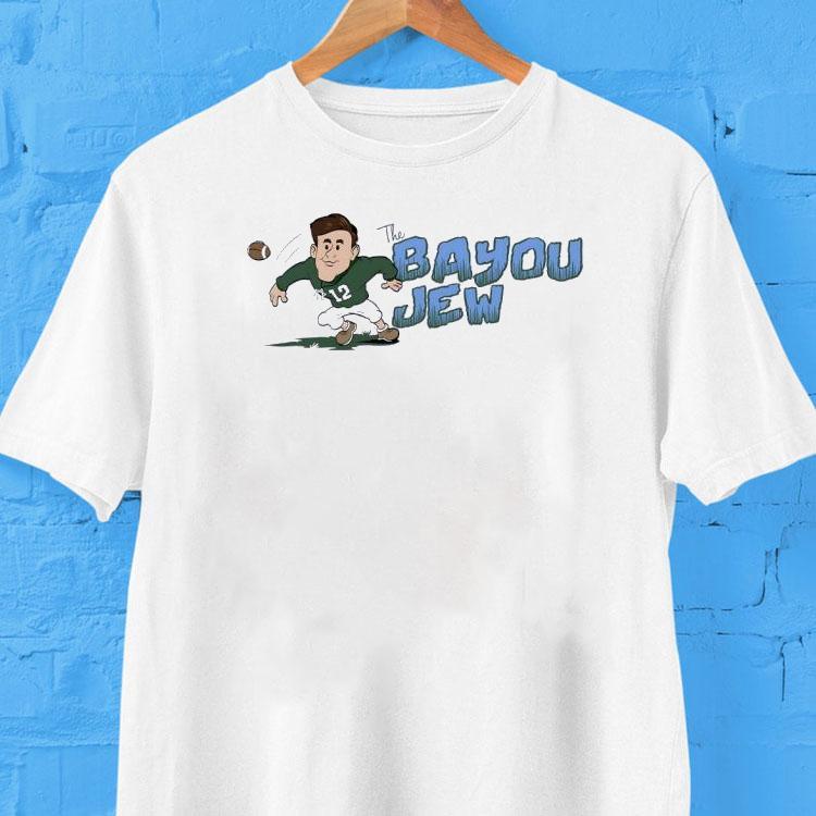 Jake Retzlaff Bayou Jew Tulane Green Wave Football Tshirt
