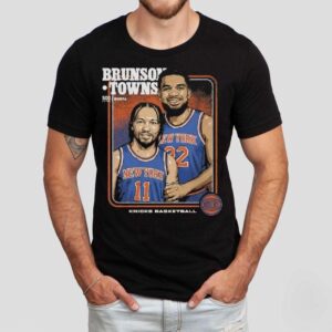 Jalen Brunson Karl-anthony Towns New York Knicks Step Brothers Shirt