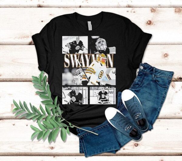 Jeremy Swayman Boston Bruins Hockey Shirt