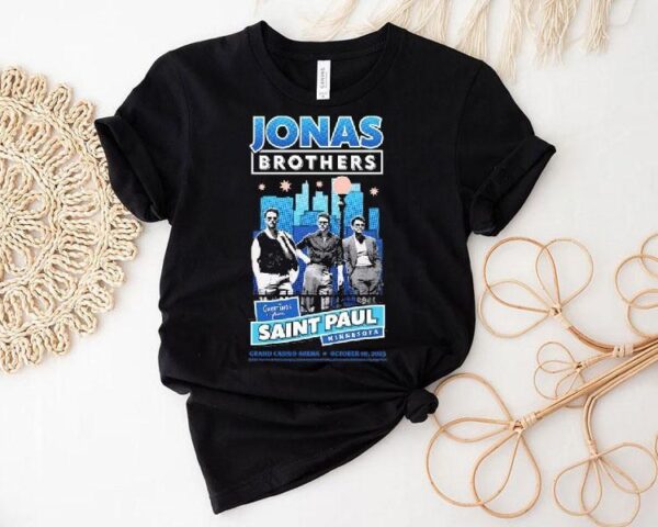 Jonas Brothers Greetings From Your Hometown Saint Paul Mn Shirt