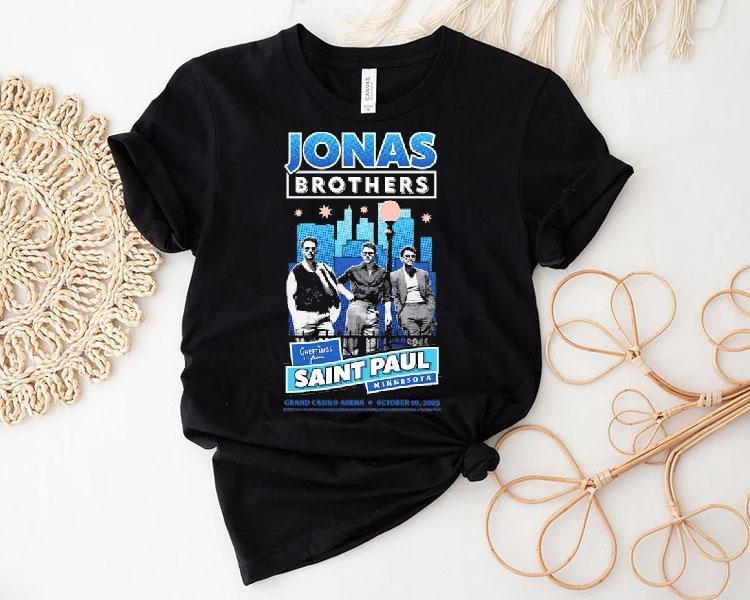 Jonas Brothers Greetings From Your Hometown Saint Paul Mn Shirt 4 Jonas Brothers Greetings From Your Hometown Saint Paul Mn Tshirt