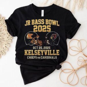 Jr Bass Bowl 2025 Chiefs Vs Cardinals Oct 25 2025 Kelseyville Shirt