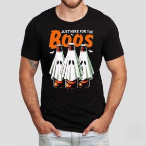 Just Here For The Boos Halloween Tshirt