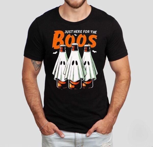 Just Here For The Boos Halloween Shirt