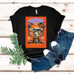 Kadavar + Slomosa O.r.b Tour European 2025 Skull Shirt