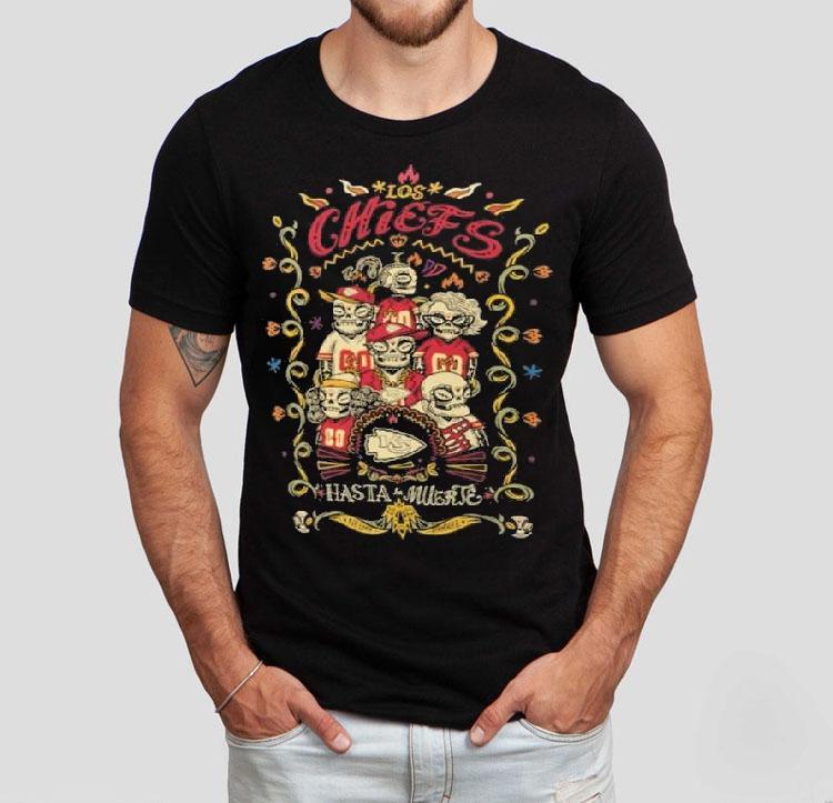 Kansas City Chiefs Hasta La Muerte Graphic Shirt 4  Kansas City Chiefs Hasta La Muerte Graphic Tshirt