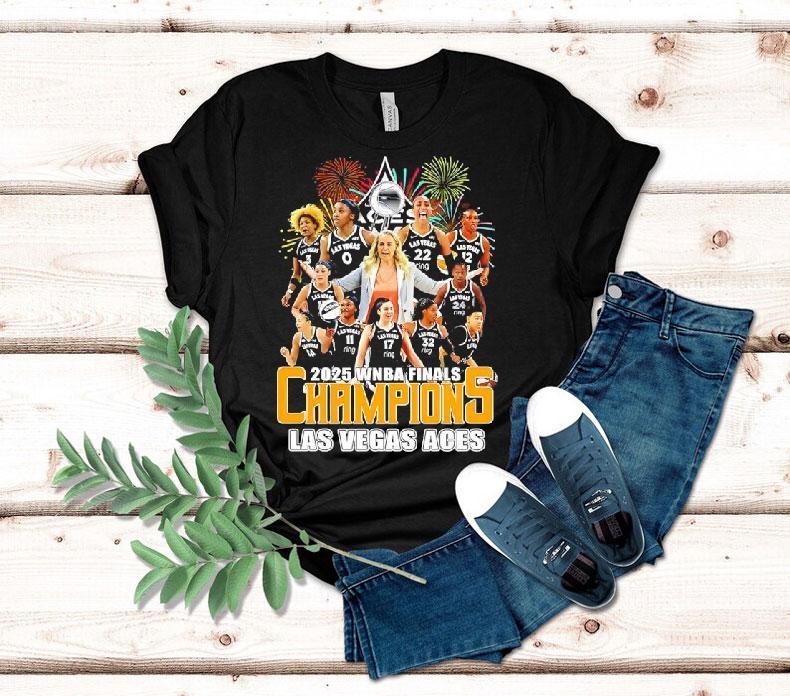 Las Vegas Aces Finals 2025 Wnba Champions Team Shirt 4  Las Vegas Aces Finals  Wnba Champions Team Tshirt