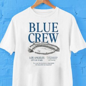 Los Angeles Dodgers Blue Crew City Of Stars Stadium Shirt Los Angeles Dodgers Blue Crew City Of Stars Stadium Shirt