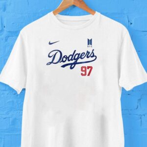 Los Angeles Dodgers X Jeon Jungkook Bts 2025 Art Signature Shirt Los Angeles Dodgers X Jeon Jungkook Bts 2025 Art Signature Shirt
