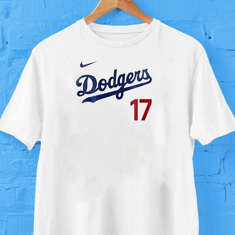 Los Angeles Dodgers X Sevenn Dino 17 Signature Shirt 2  Los Angeles Dodgers X Sevenn Dino  Signature Tshirt
