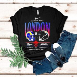 Los Angeles Rams Vs. Jacksonville Jaguars International Games London 2025 Nike Helmet Logo Shirts