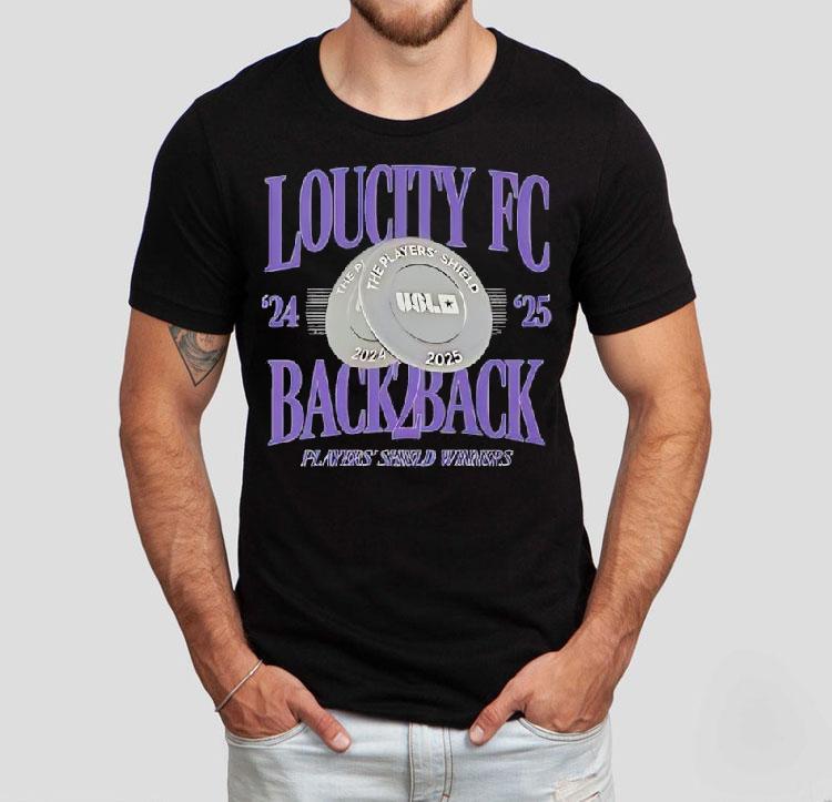 Loucity 2025 Players' Shield B2b Champions Shirt 4  Loucity  Players Shield Bb Champions Tshirt