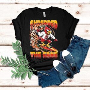 Louisiana Cardinals Shredded The Cane Mascot Surf Shirt