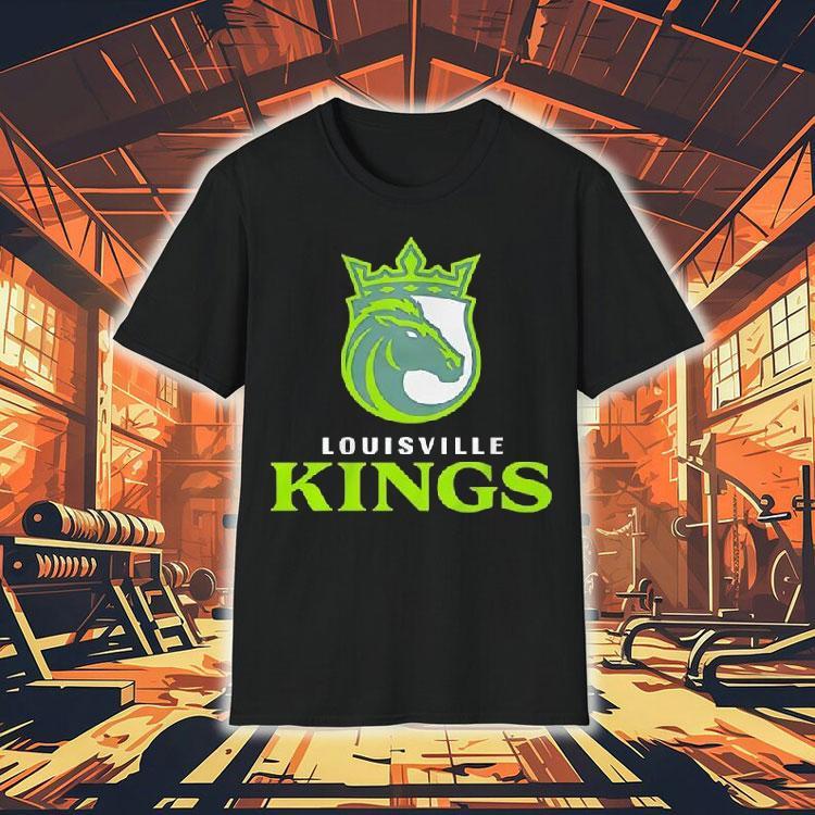 Louisville Kings Lockup Logo Shirt 4 Louisville Kings Lockup Logo Tshirt