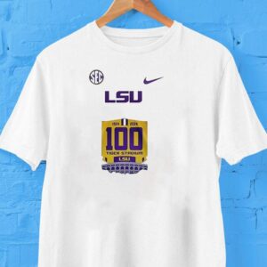 Lsu Tigers 100 Years Anniversary Tiger Stadium 1924 2024 Shirt