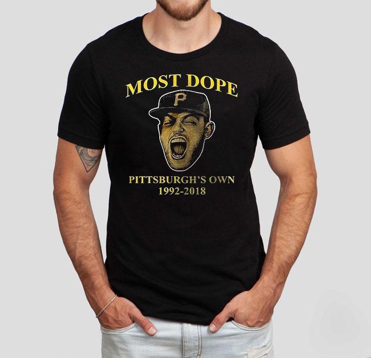 Mac Miller X Pittsburgh Pirates Most Dope 2025 Graphic Shirt 4  Mac Miller X Pittsburgh Pirates Most Dope  Graphic Tshirt