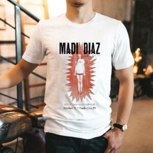 Madi Diaz Oct 11 2025 Nashville Tour Shirt