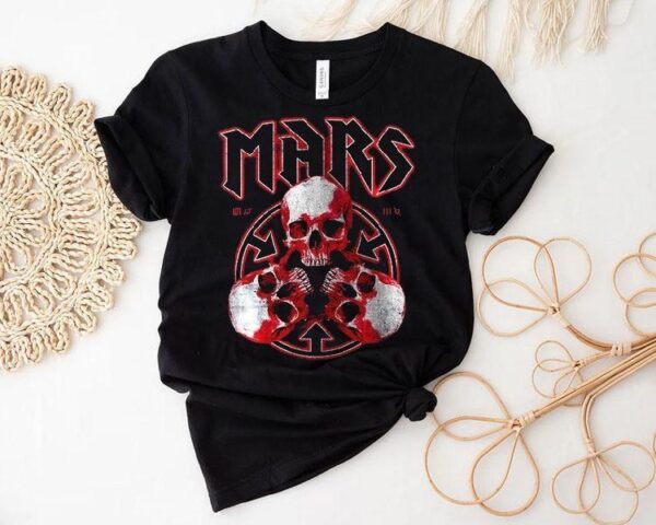 Mars A Beautiful Lie 2025 20th Anniversary 3 Skull Shirt
