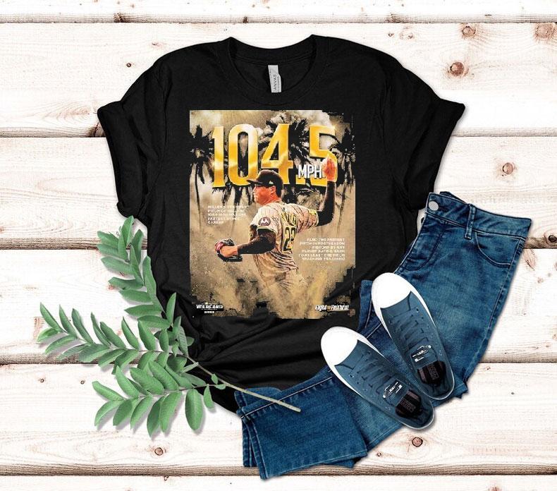  Mason Miller With  Mph For Mlb Postseason Nl Wild Card Series In October   Tshirt