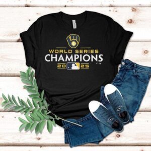 Milwaukee Brewers 2025 World Series Victory Celebration Shirt