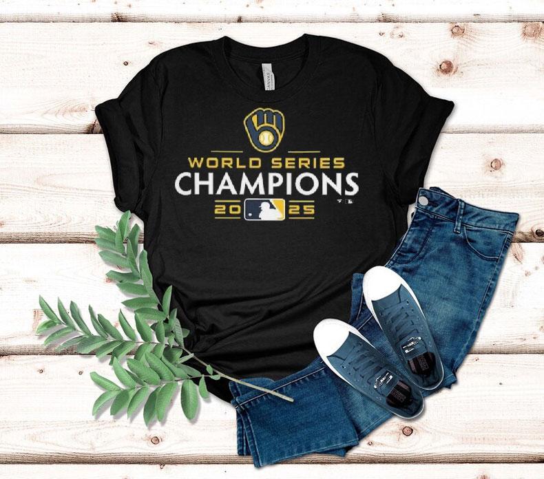 Milwaukee Brewers 2025 World Series Victory Celebration Shirt 4 Milwaukee Brewers World Series Victory Celebration Tshirt
